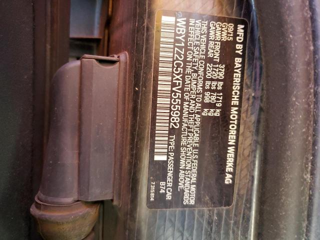 WBY1Z2C5XFV555982 BMW I3 Bev