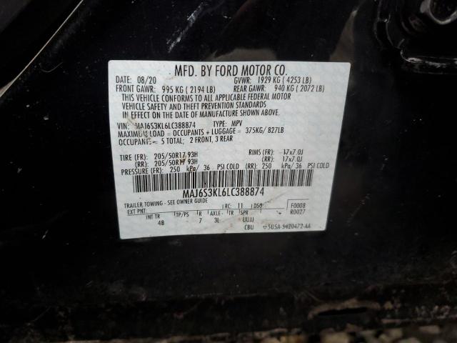 MAJ6S3KL6LC388874 Ford Ecosport Titanium