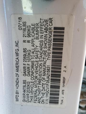 1HGCV1F35JA215831 Honda Accord Sport