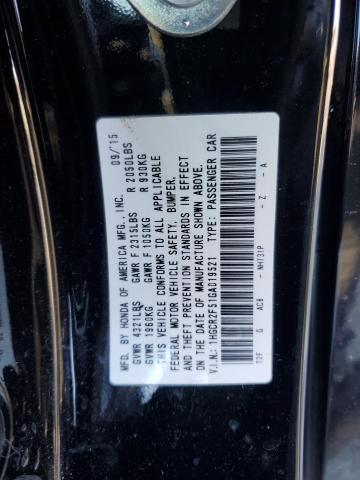 1HGCR2F51GA019521 Honda Accord Sport