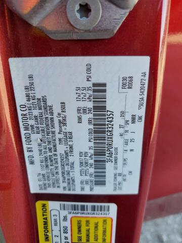 3FA6P0RUXGR324357 Ford Fusion Titanium Hev