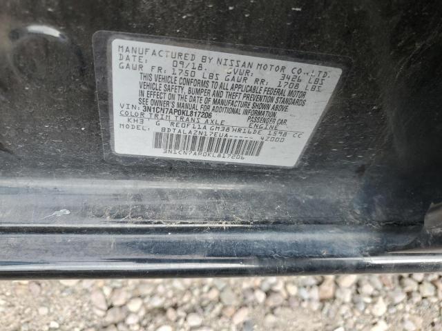3N1CN7AP0KL817206 Nissan VERSA S