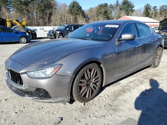 2015 Maserati Ghibli S მანქანა იყიდება აუქციონზე, vin: ZAM57RTA1F1140910, აუქციონის ნომერი: 42915744