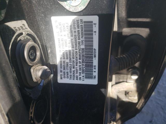 19XFC1F35KE007836 Honda CIVIC EX