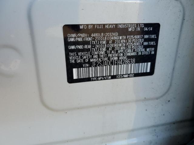 JF2SJADC1FH428638 Subaru Forester 2.5i Premium