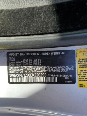 WBA3N7C50EK220293 BMW 428 I