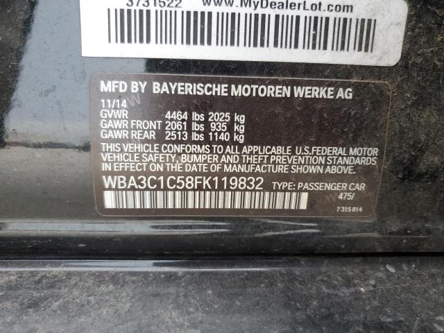 WBA3C1C58FK119832 BMW 328 I Sulev
