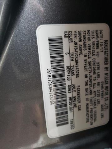 JN1BJ1CR3HW143784 Nissan Rogue Sport S