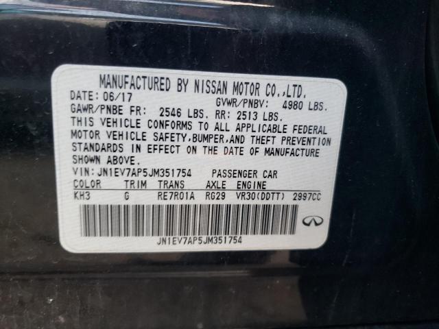 JN1EV7AP5JM351754 Infiniti Q50 LUXE