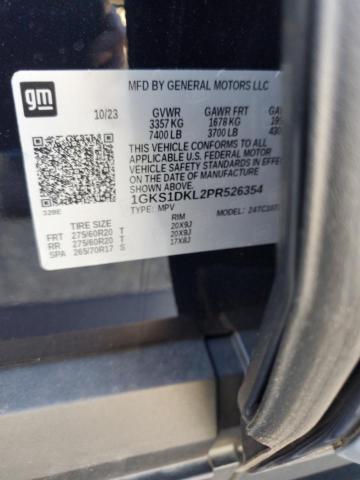 1GKS1DKL2PR526354 GMC YUKON DENALI