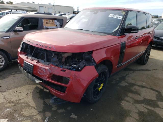 Продаж на аукціоні авто 2017 Land Rover Range Rover Supercharged, vin: SALGS5FE0HA345505, номер лоту: 42501694