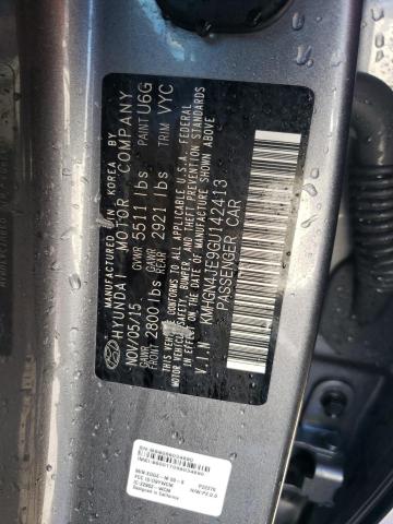 KMHGN4JE9GU142413 Hyundai Genesis 3.8l