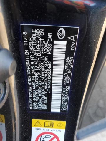 JTHY3JBH3K2004682 Lexus UX 200