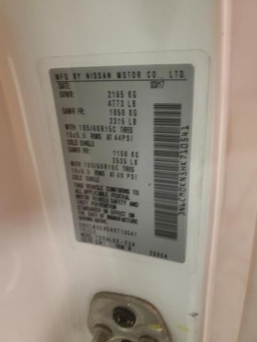 3N6CM0KN5HK710541 Nissan NV200 2.5S