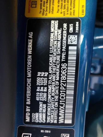 WMWXJ1C01P2T80636 Mini Cooper S Clubman All4