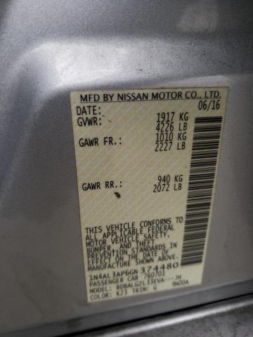 1N4AL3AP6GN374480 Nissan ALTIMA 2.5
