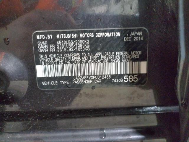 JA32W8FVXFU012486 Mitsubishi Lancer Evolution Gsr