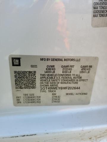 1GT49WEY6MF202644 GMC Sierra K3500 Denali