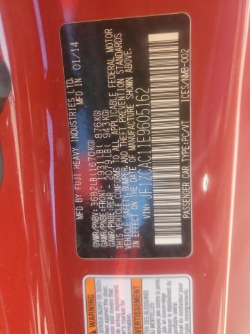 JF1ZCAC11E9605162 Subaru Brz 2.0 Limited