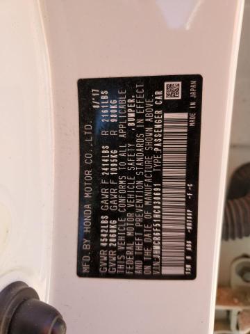 JHMCR6F51HC030691 Honda Accord Hybrid Exl