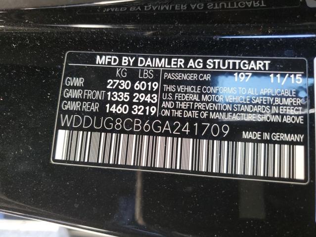 WDDUG8CB6GA241709 Mercedes-Benz S 550
