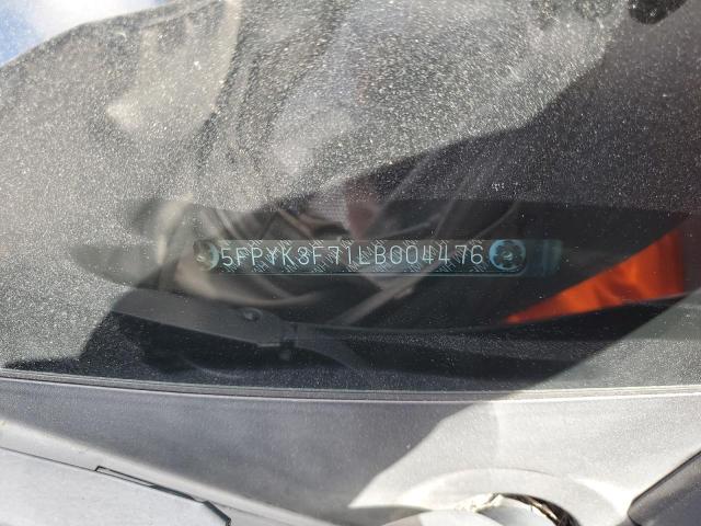 5FPYK3F71LB004476 Honda Ridgeline Rtl