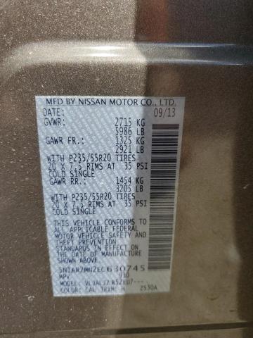 Nissan Pathfinder S 2014 5N1AR2MN2EC630745 Image 13