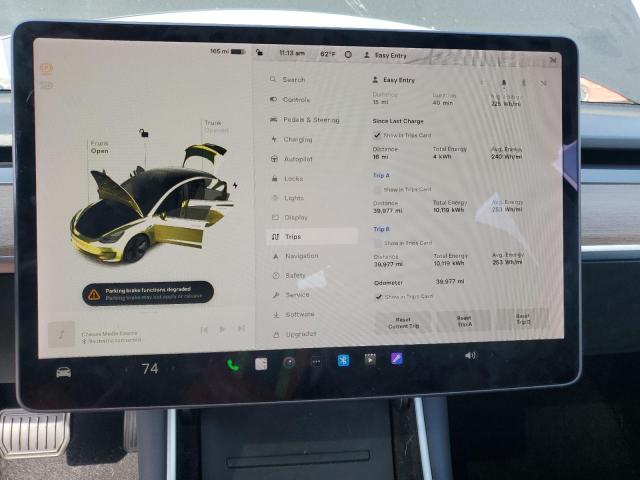 5YJ3E1EA9KF305507 Tesla MODEL 3
