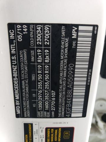 4JGFB4KB8LA050990 Mercedes-Benz Gle 350 4matic