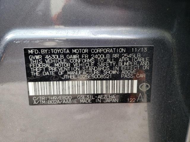 JTHBE1D25E5008521 Lexus IS 350