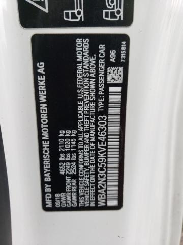 WBA2N3C59KVE46303 BMW M240XI