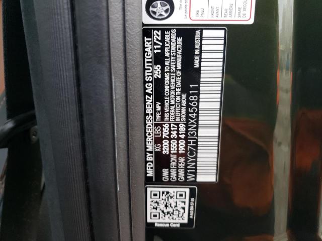 W1NYC7HJ3NX456811 Mercedes-Benz G 63 AMG