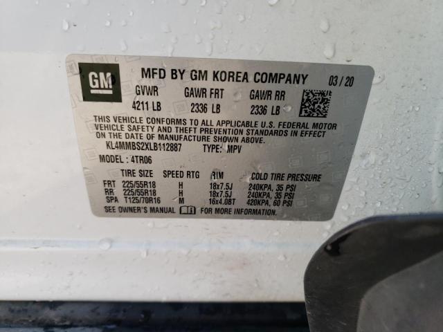 KL4MMBS2XLB112887 Buick Encore Gx Preferred