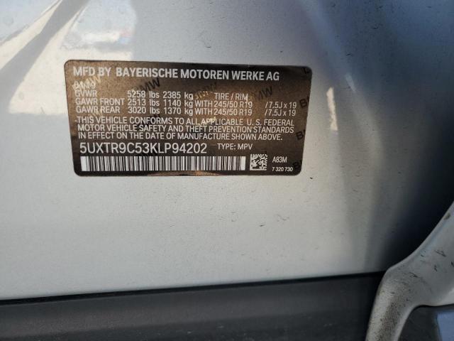 5UXTR9C53KLP94202 BMW X3 Xdrive30i