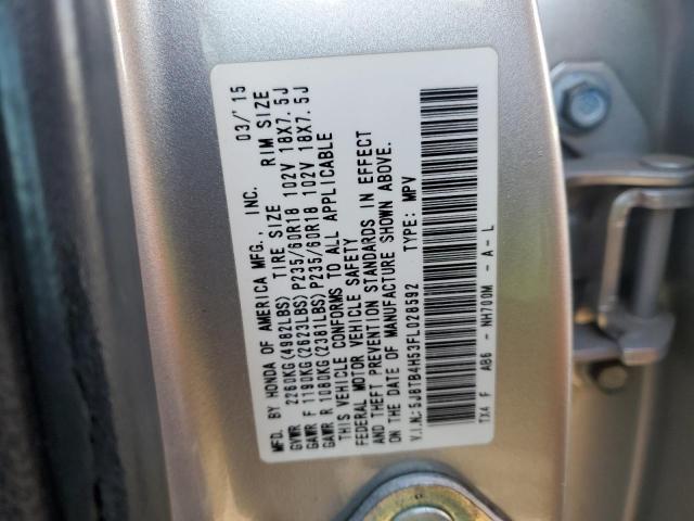 5J8TB4H53FL028592 Acura Rdx Technology