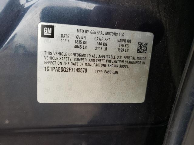 1G1PA5SG2F7145570 Chevrolet CRUZE LS
