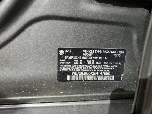 WBA8E9G5XGNT47680 BMW 328 I Sulev