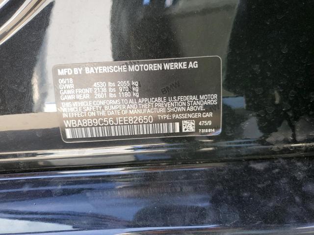 WBA8B9C56JEE82650 BMW 330 I