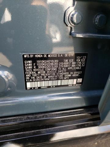3CZRZ2H76RM735631 Honda Hr-v Exl