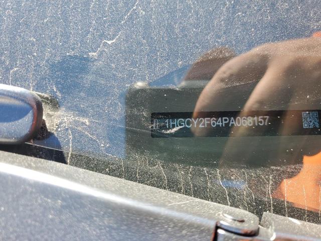 1HGCY2F64PA068157 Honda Accord Hybrid Exl