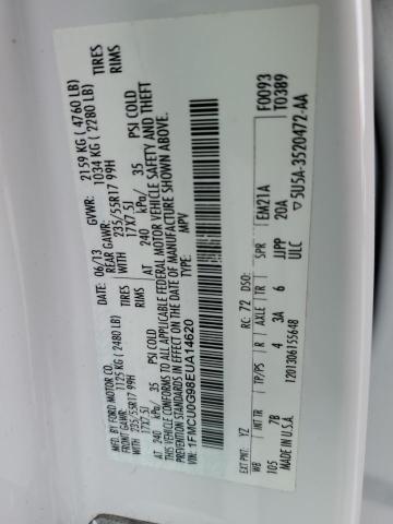 1FMCU0G98EUA14620 Ford ESCAPE SE