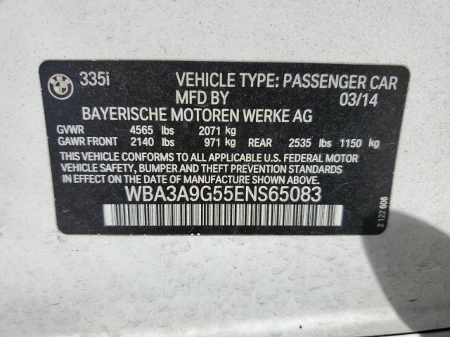WBA3A9G55ENS65083 BMW 335 I