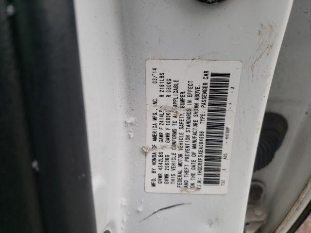 1HGCR6F5XEA004696 Honda Accord Hybrid Exl