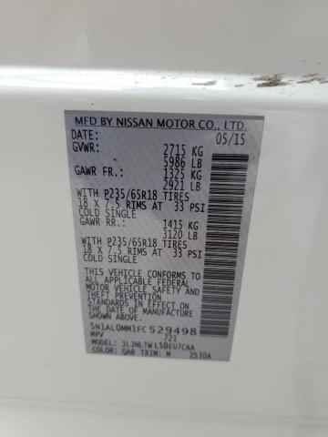 5N1AL0MM1FC529498 Infiniti QX60
