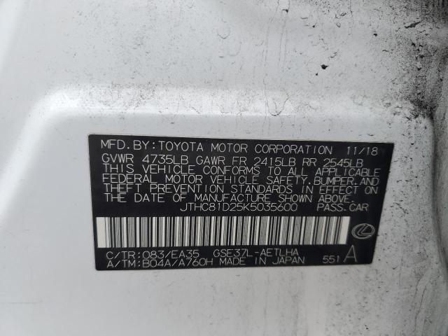 JTHC81D25K5035600 Lexus IS 300