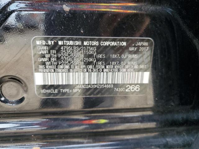 JA4AD2A30HZ054669 Mitsubishi Outlander Es
