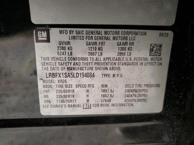 LRBFX1SA5LD194084 Buick Envision Preferred