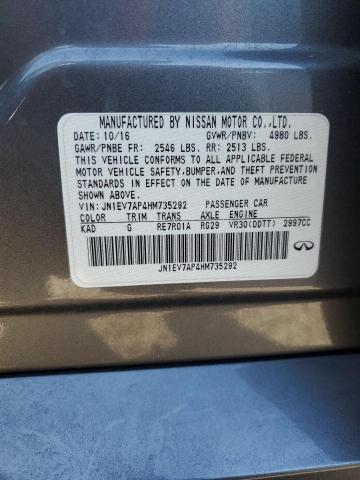 JN1EV7AP4HM735292 Infiniti Q50 Premium