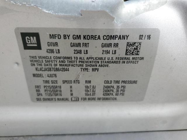 KL4CJASB7GB642044 Buick Encore