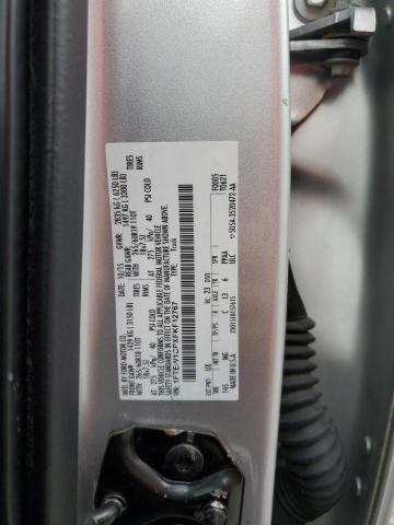 1FTEW1CPXFKF12767 Ford F150 Supercrew